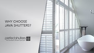 Why Choose Java Waterproof Window Shutters (Perfect Shutters)