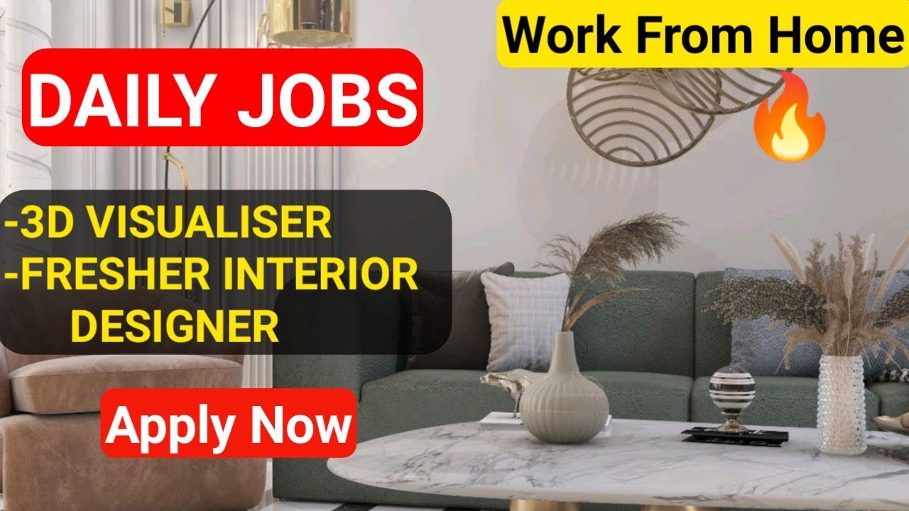 Work From Home Visualiser Fresher