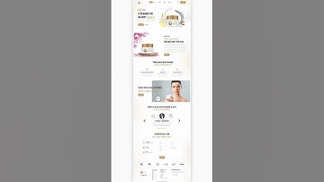 Beauty Skin Cosmetic Responsive Website And Web Design