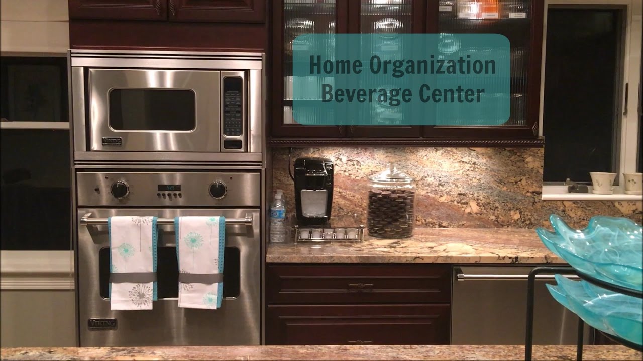 Home Organization Hot Beverage Center Youtube