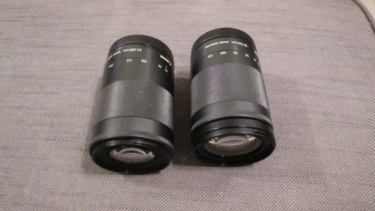 Lens Comparison 18 150 Vs 55 0 Youtube