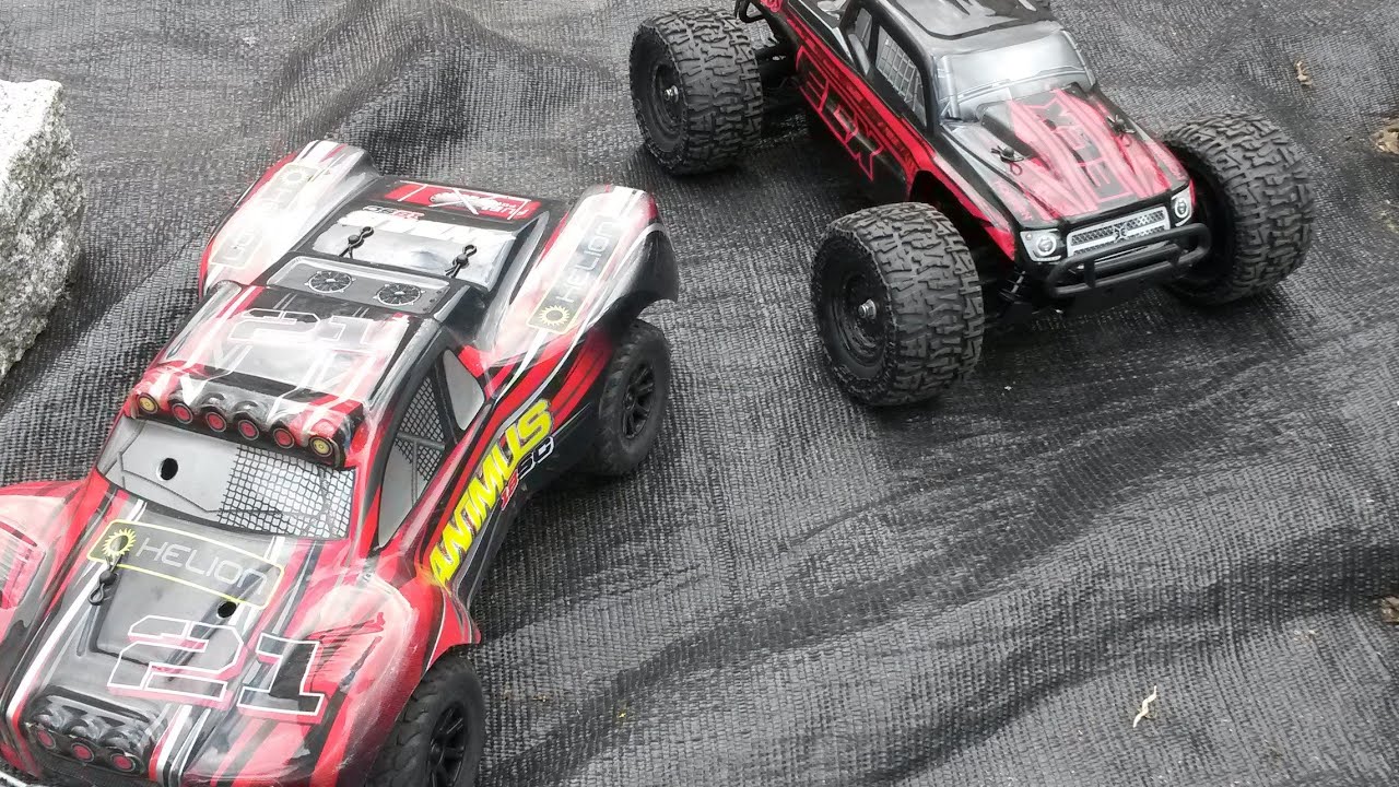Beefy rc which is best ? helion animus or mini ruckus ? - YouTube