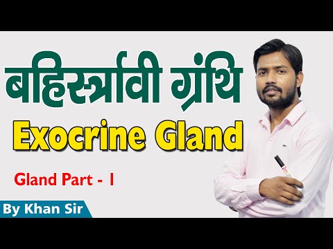 Exocrine Gland | Liver | Gland | बहिर्स्रावी ग्रंथि | जिगर | Part - 1 | Khan GS Research Center