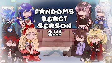 FANDOMS React To Eachother | INTRODUCTION | Put In 2X Speed | LIVE LAUGH DIVORCE COMEBACK