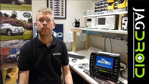 JagDroid demo - Android upgrade for the Jaguar X-Type, S-Type and XJ X350