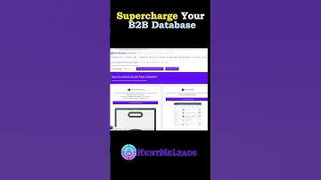 Supercharge Your B2B Database #database #b2bleads #leadgeneration #software