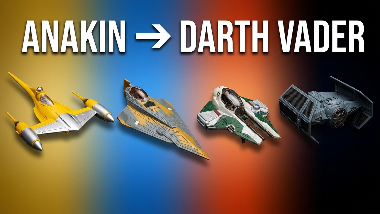 From Hero to Villain – Anakin Skywalker's Complete Fighter Arsenal