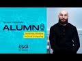 Esgi  alumnis moment  yassine mohellebi