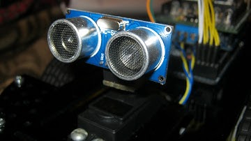 Ведроид-мобиль — робот на Arduino. Подключаем ультразвуковой дальномер