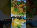 how to make aloo Gobi recipe by cooking with meerab style 😋👍#shorts #viral #ytshorts