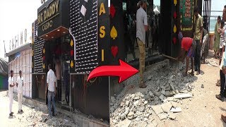CCP REMOVES ILLEGAL ENCROACHMENT BY BIG DADDY CASINO IN PANJIM