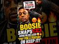 Boosie SNAPS on Fan Asking for Free Listen 😳🔥 “Pay for a Feature or Keep It!”