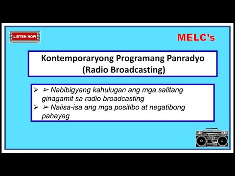 Video: Kasalukuyang Programang Kristiyano