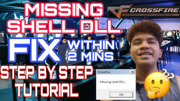 MISSING SHELL DLL CROSSFIRE? PAANO AYUSIN? STEP BY STEP TUTORIAL, TAGALOG PISONET BUSINESS | COMSHOP