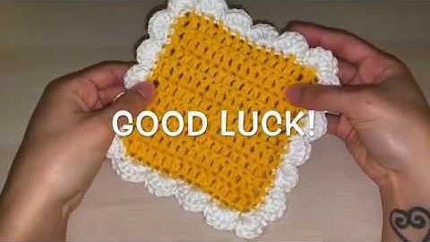 Easy Crochet Scalloped Border Tutorial