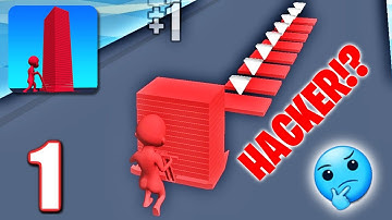 STACK COLORS! - Walkthrough Gameplay INTRO - Levels 1-15 (iOS Android)