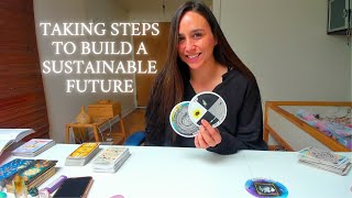 Taking steps to build a sustainable future! #tarot #collective