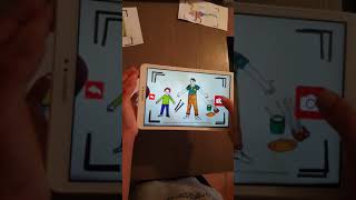 Démonstration du cahier de coloriage avec Les Éditions Animées et l'appli BlinkBook screenshot 5