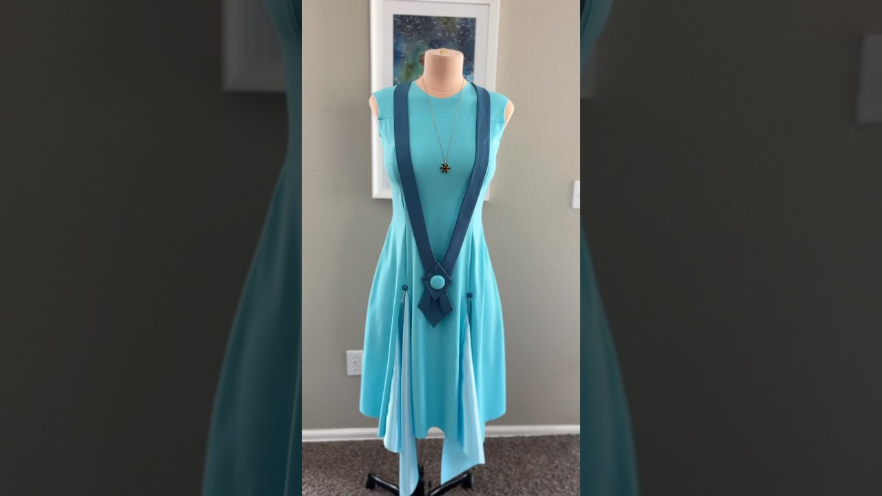 Making Anastasia’s dress that’s only on screen for 4 seconds 😱