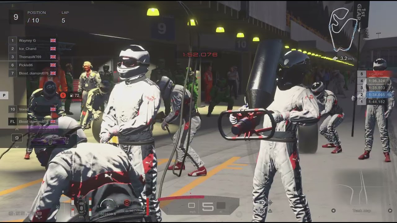 Midnight Oil racing league, Season 2, Round 8, Race 2.