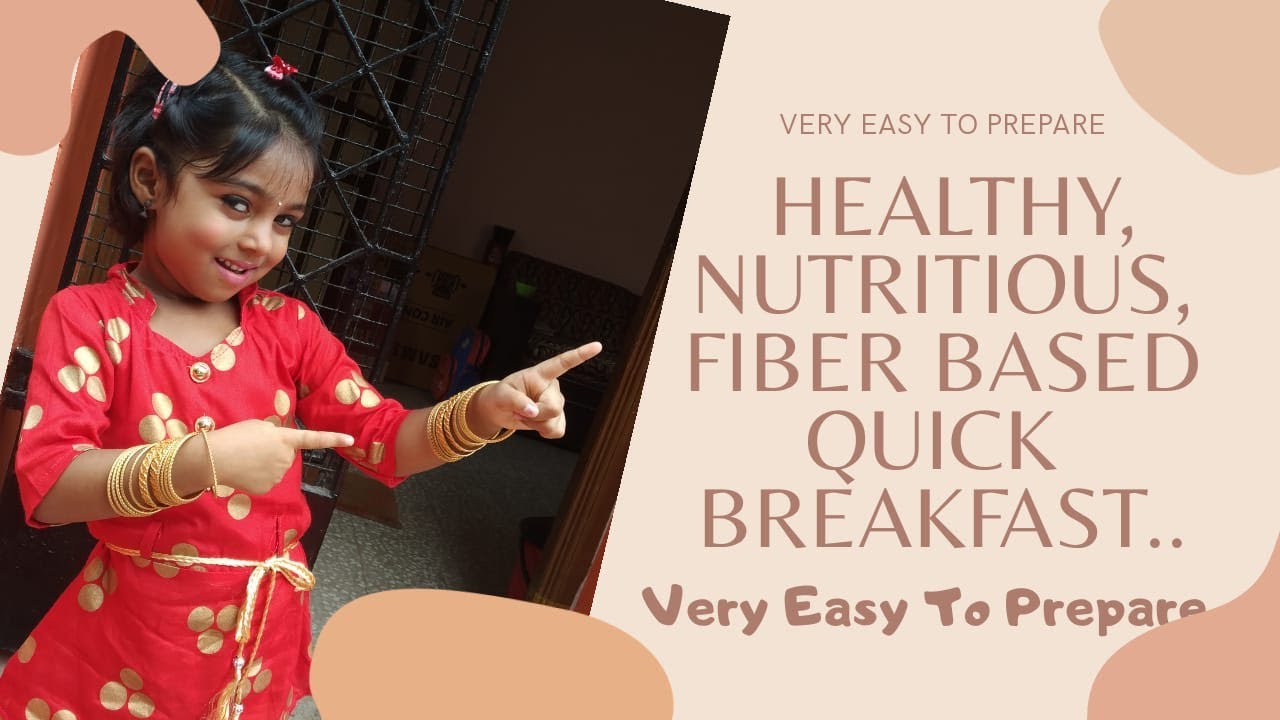 Healthy & Quick Kids Breakfast|Cooking Without Fire|Quick Breakfast ...