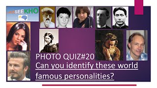 Photo Quiz #20- Famous Personalities Quiz/Trivia - Challenging General Knowledge Quiz/Trivia screenshot 2