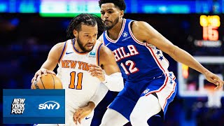 Will Knicks and Sixers mix it up more in Game 4? | SNY