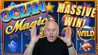 🟡 Big Bubble Wild Jackpots on Ocean Magic Grand 🟡 High Limit IGT Slots!