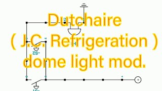 Dutchaire (JC Refrigeration) interior light mod