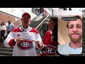 Australian Habs fan travels to Montreal for a playoff game 🇦🇺
