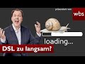 Internet langsam? Geld zurück dank neuem Gesetz! | Anwalt Christian Solmecke