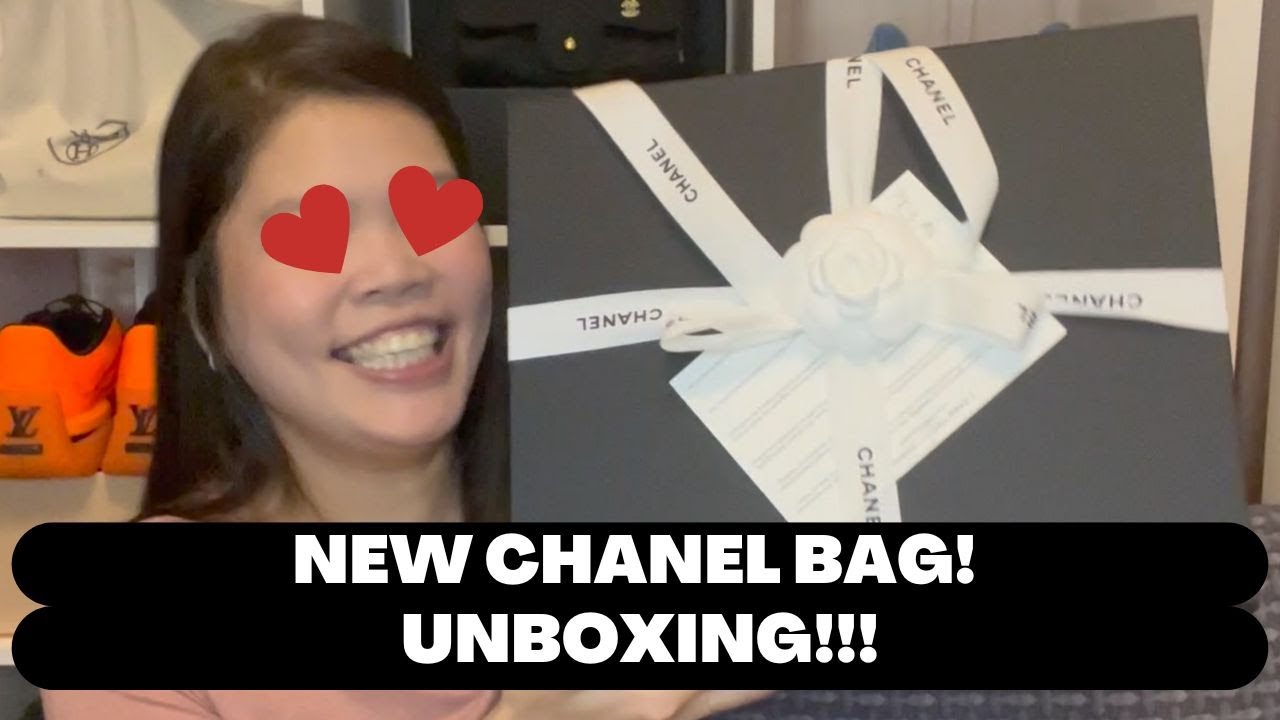 Unboxing my Chanel bag from the new collection🤎 #chanel