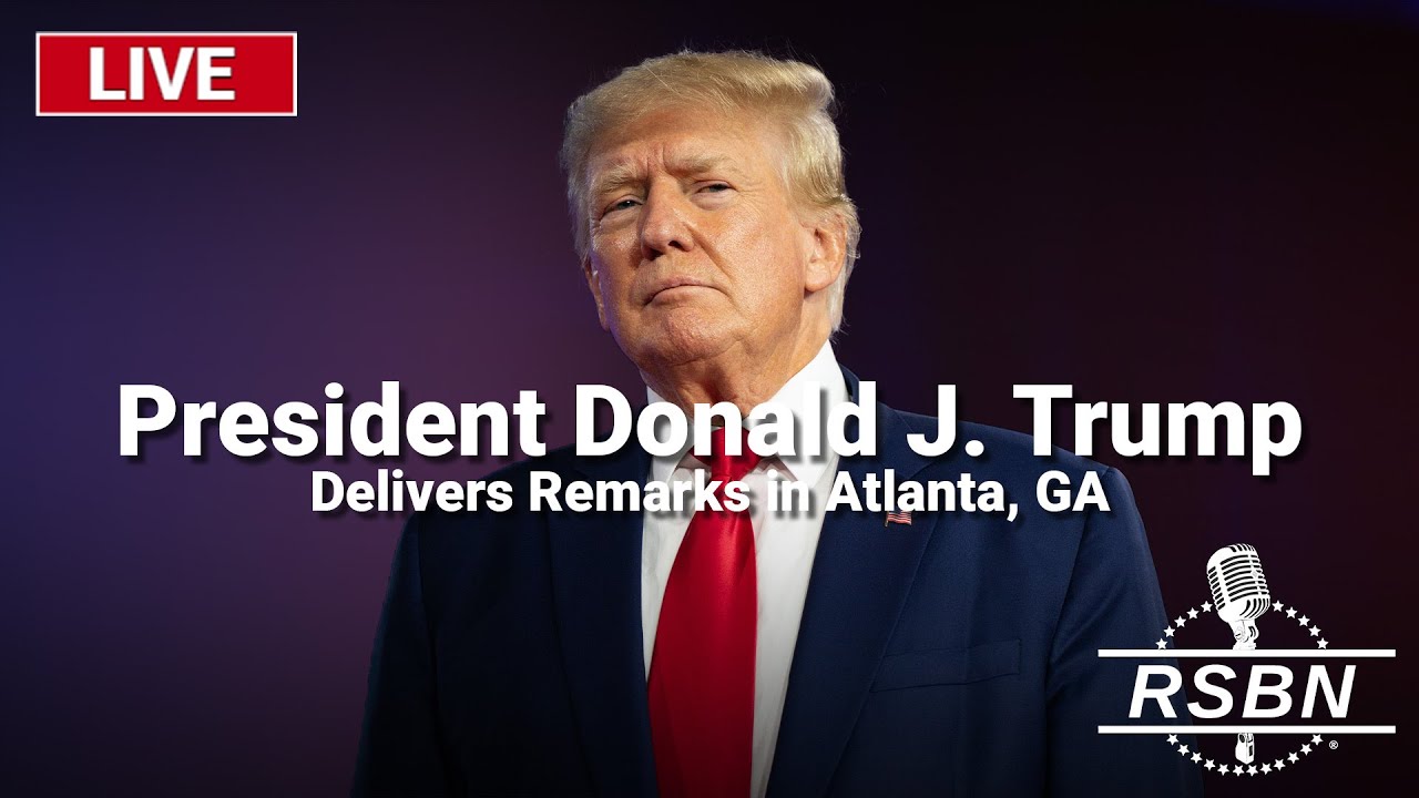 LIVE: President Trump Delivers Remarks in Atlanta, GA – 10/15/24