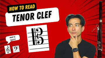HOW TO READ TENOR CLEF