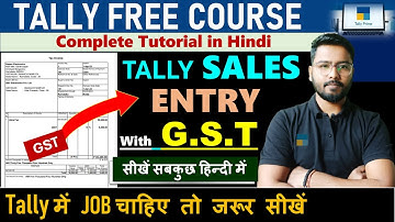 Tally Prime  - Sales Invoice with Multiple GST rate | tally me gst sales entry kaise kare