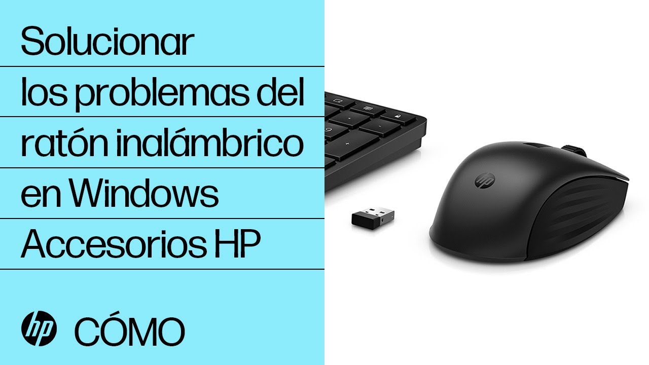 Equipos HP - Solución de problemas de ratón inalámbrico