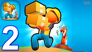 Stickman Factory Universe - Gameplay Walkthrough Part 2 Stickmam Idle Factory Worker - Android Game