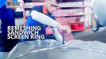 Remeshing Sandwich Screen Ring