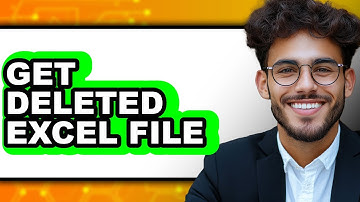 How to Get Deleted Excel File (Only Way)