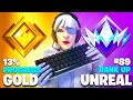 Gold to unreal keyboard  mouse speedrun fortnite ranked