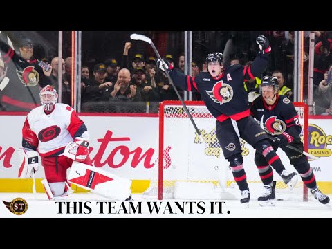 Brady Tkachuk LEADS The Ottawa Senators To HUGE BOUNCE BACK WIN Against The Carolina Hurricanes!