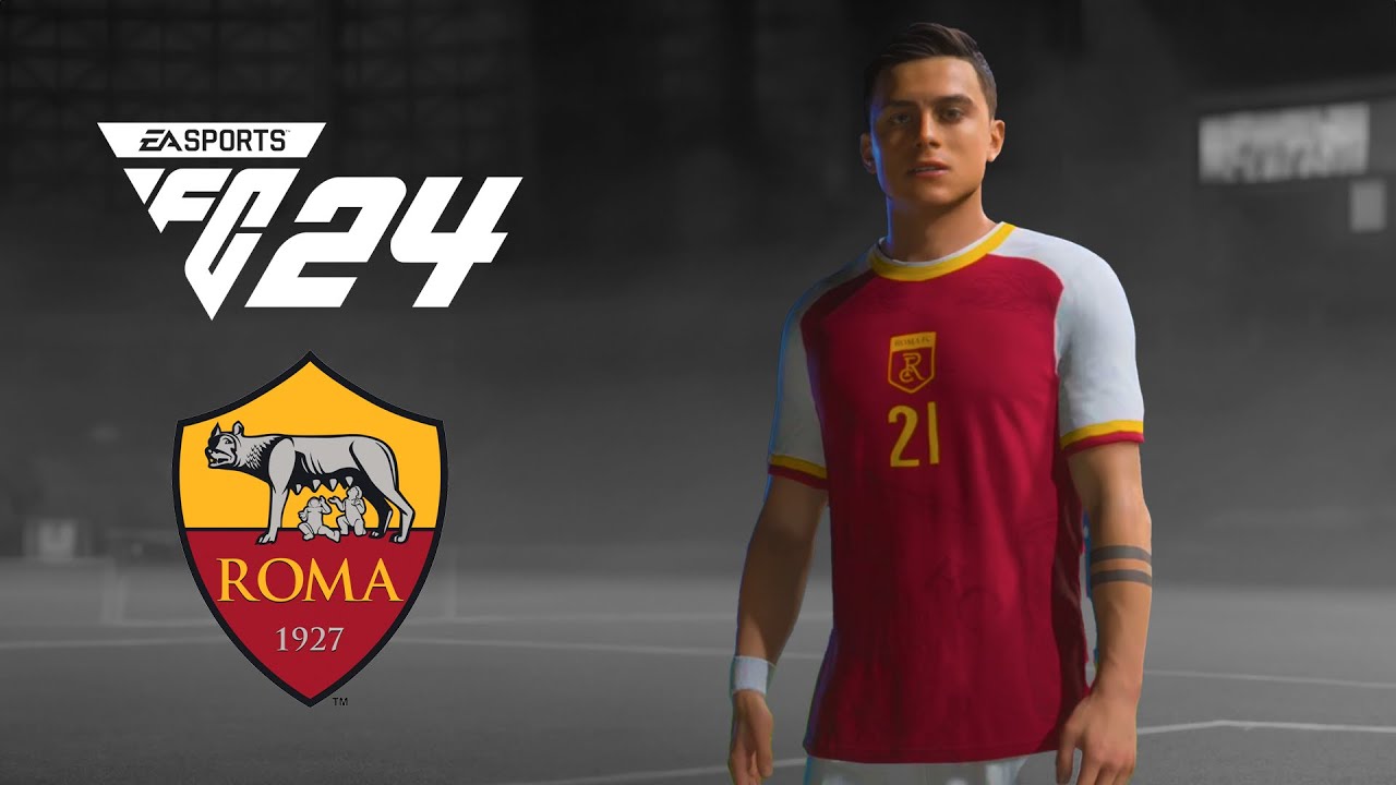 EAFC 24 PS5 - AS ROMA - PLAYER FACES AND RATINGS - 4K60FPS - YouTube