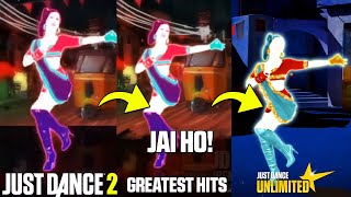 JUST DANCE COMPARISON - JAI HO! (YOU ARE MY DESTINY) | JD2 x JDGH x JDU