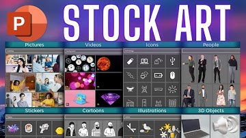 8 types of PowerPoint Stock Graphics - Images | Videos | Cartoons | Stickers | 3D