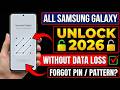 🔓 How To Unlock Samsung All Phones Forgot Password 2026 | No Data Loss | 100% Working | No PC