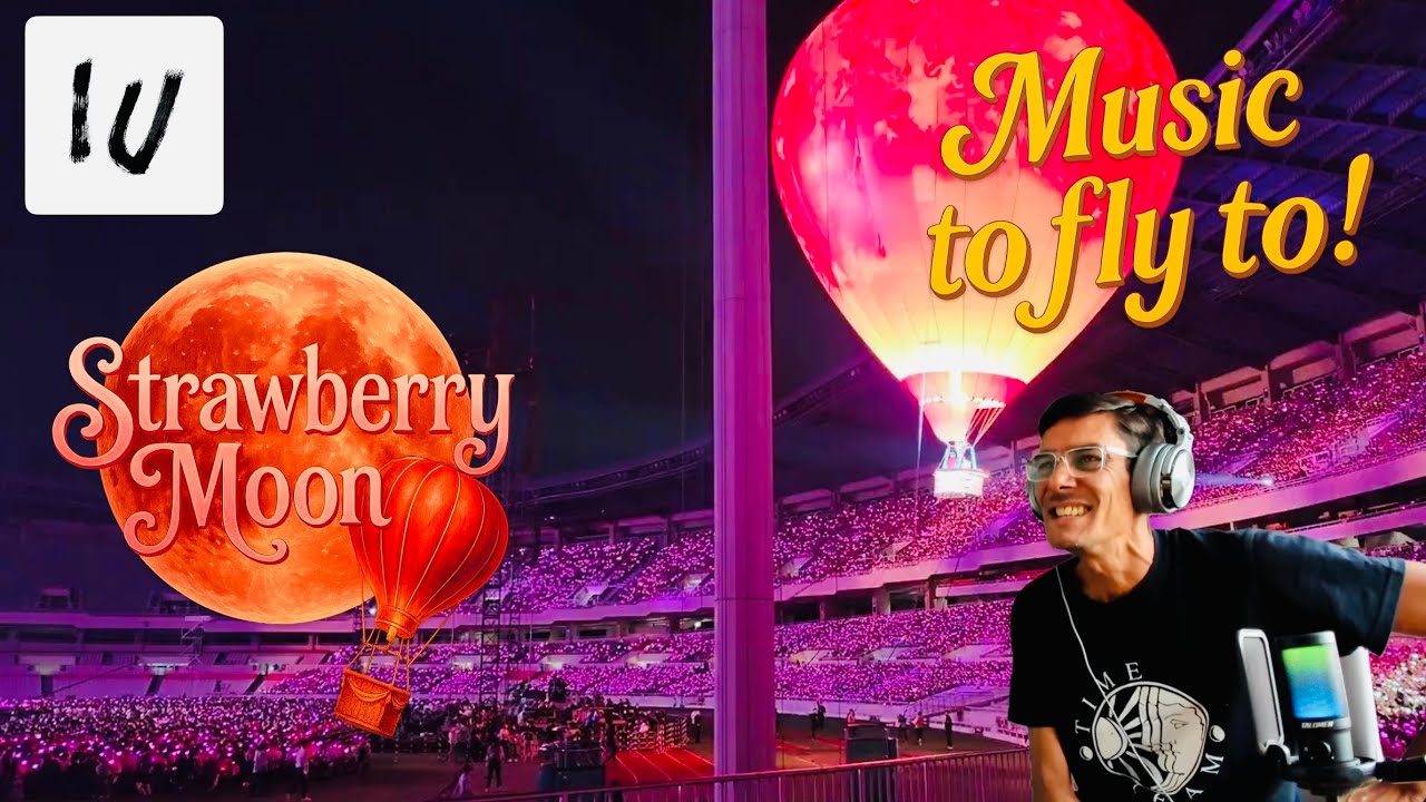 FIRST TIME HEARING - STRAWBERRY MOON - IU - LIVE - GOLDEN HOUR CONCERT | UK SONG WRITER KEV REACTS