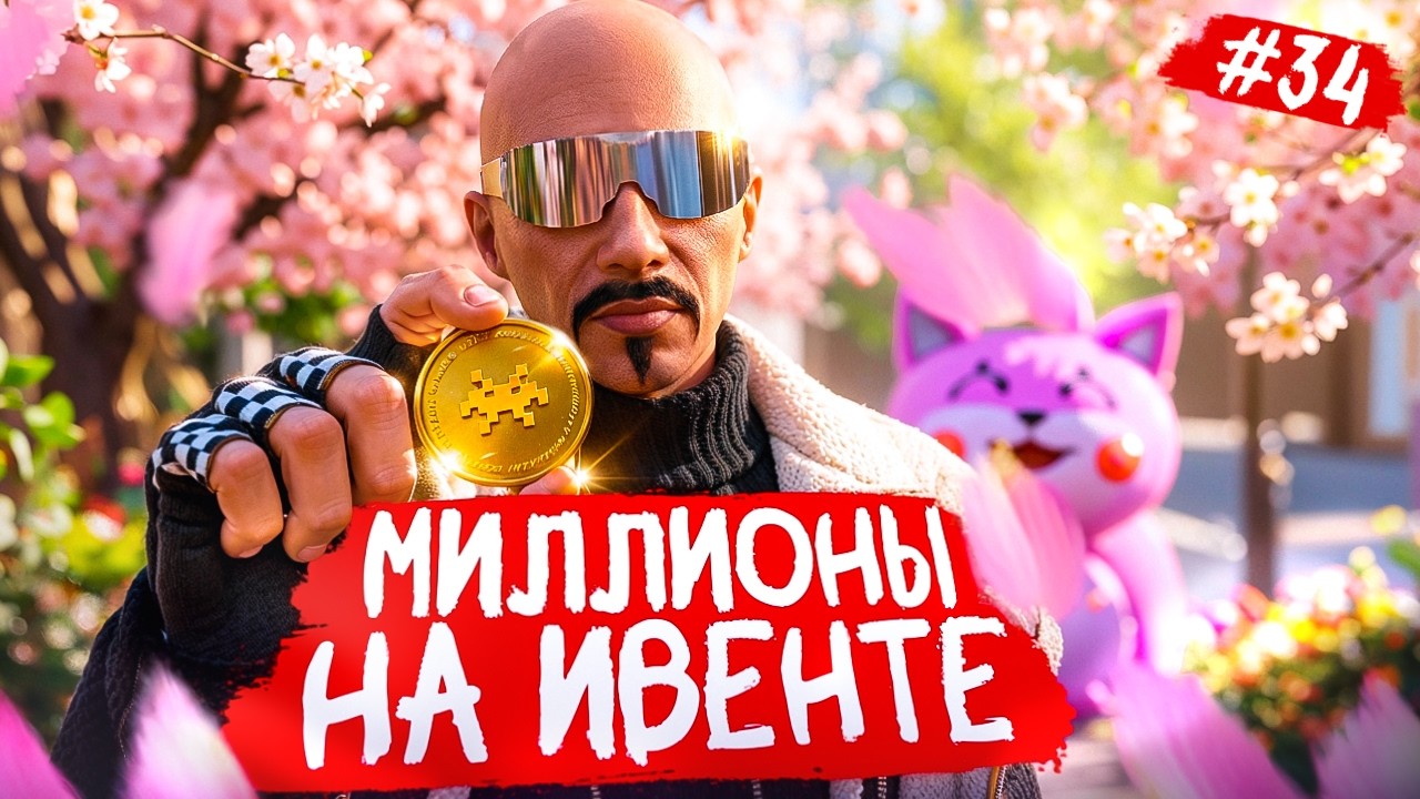 ЗАРАБАТЫВАЮ МИЛЛИОНЫ на ВЕСЕННЕМ ИВЕНТЕ! ПУТЬ до МАКСИМУМА НА MAJESTIC RP PHOENIX #34