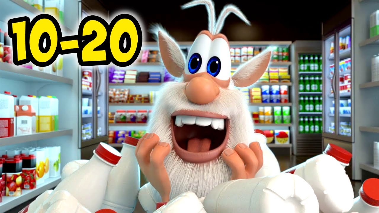 Booba - Episodes Compilation 10-20 | Funny Cartoons for Kids | Super ...