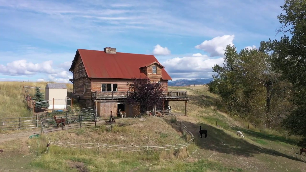 Custom Montana Home For Sale 2 Gilbert Lane Clyde Park, MT YouTube
