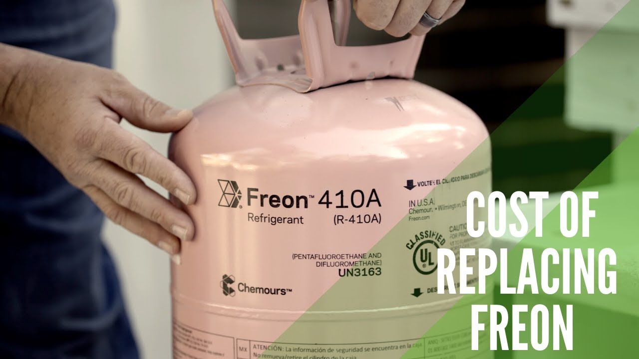 Cost of replacing Freon in an AC Unit - YouTube